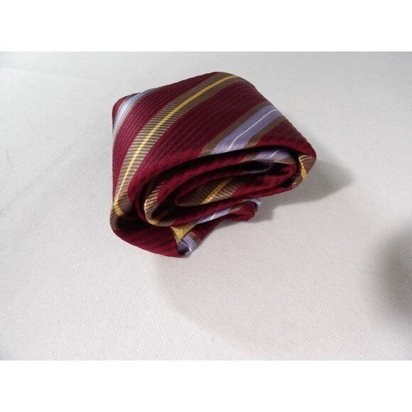 Robert Talbott Norstrom Best of Class Mens Tie Silk Handmade Red Blue 57" - Picture 9 of 9